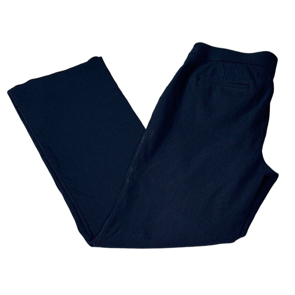 Apt 9 Pants Womens 6P Navy Low Rise Flare Leg Opening Pull On Bottoms